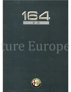 1991 ALFA ROMEO 164 2.0 TWIN SPARK PROSPEKT NIEDERLÄNDISCH