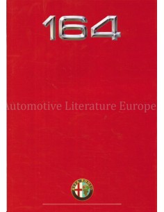 1988 ALFA ROMEO 164 BROCHURE NEDERLANDS