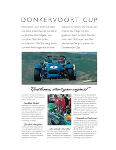 1994 DONKERVOORT CUP DATENBLATT DEUTSCH