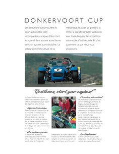 1994 DONKERVOORT CUP LEAFLET FRENCH