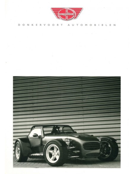 2001 DONKERVOORT D8 PROSPEKT NIEDERLÄNDISCH