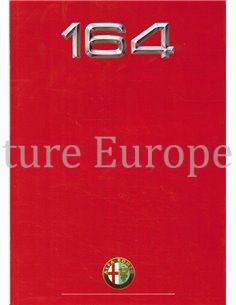 1988 ALFA ROMEO 164 BROCHURE DUTCH