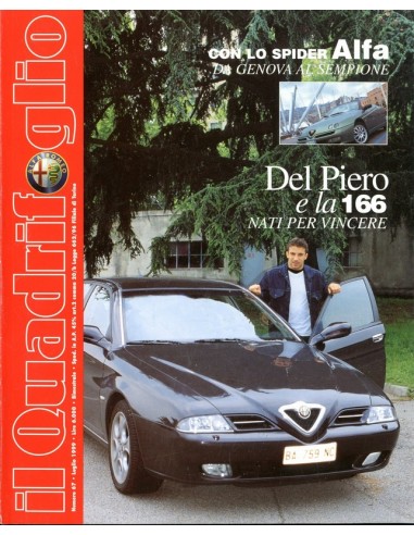 1999 ALFA ROMEO IL QUADRIFOGLIO MAGAZINE 67 ITALIAANS