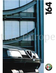 1993 ALFA ROMEO 164 PROSPEKT NIEDERLANDISCH