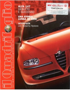 2000 ALFA ROMEO IL QUADRIFOGLIO MAGAZINE 73 ITALIAANS
