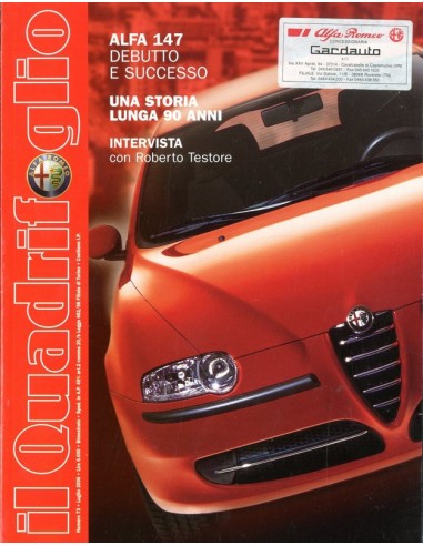 2000 ALFA ROMEO IL QUADRIFOGLIO MAGAZINE 73 ITALIAANS