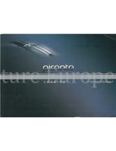 2004 KIA PICANTO OWNERS MANUAL DUTCH