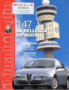 2000 ALFA ROMEO IL QUADRIFOGLIO MAGAZINE 75 ITALIAANS