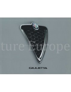 2016 ALFA ROMEO GIULIETTA BROCHURE DUTCH