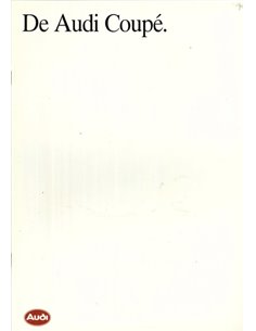 1990 AUDI COUPE BROCHURE DUTCH