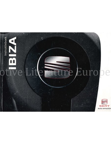 2007 SEAT IBIZA OWNERS MANUAL DUTCH