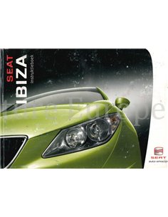 2008 SEAT IBIZA BETRIEBSANLEITUNG NIEDERLÄNDISCH