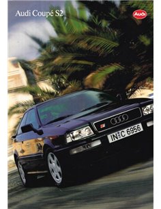 1993 AUDI COUPE S2 BROCHURE DUITS