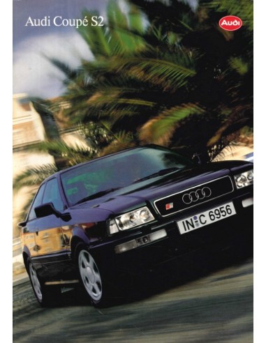 1993 AUDI COUPE S2 BROCHURE GERMAN
