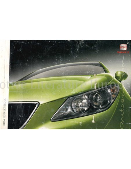 2010 SEAT IBIZA BETRIEBSANLEITUNG NIEDERLÄNDISCH