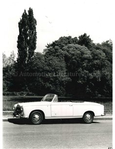 1953 PEUGEOT 403 CABRIOLET GRAND LUXE PRESS PHOTO