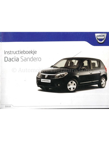 2008 DACIA SANDERO BETRIEBSANLEITUNG NIEDERLÄNDISCH