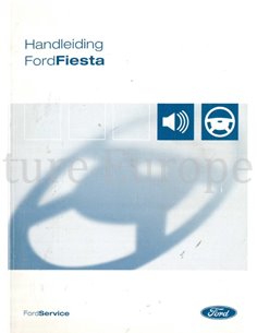 2005 FORD FIESTA BEDIENUNGSANLEITUNG NIEDERLÄNDISCH