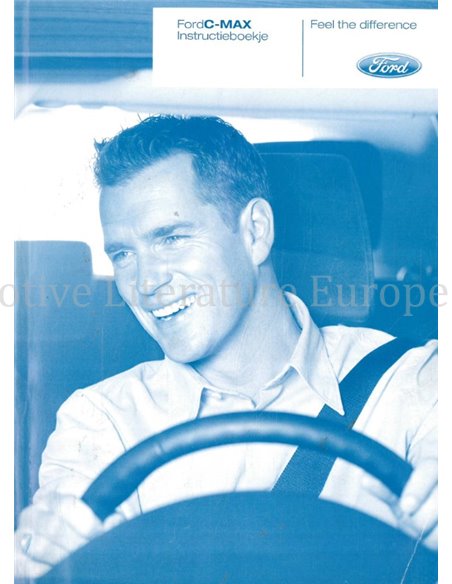 2008 FORD C-MAX BETRIEBSANLEITUNG NIEDERLÄNDISCH