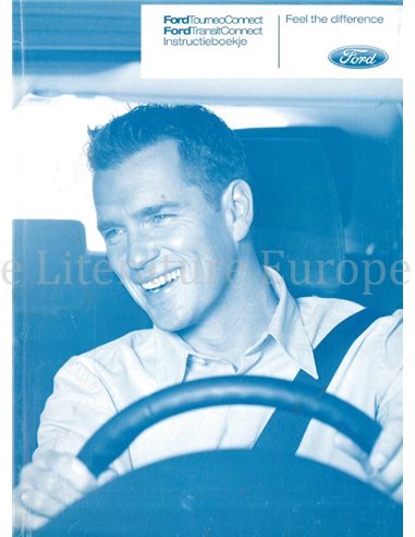 2010 FORD TOURNEO CONNECT | TRANSIT CONNECT INSTRUCTIEBOEKJE NEDERLANDS
