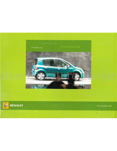 2006 RENAULT MODUS OWNERS MANUAL FRENCH