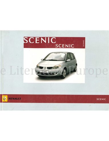 2006 RENAULT SCENIC INSTRUCTIEBOEKJE NEDERLANDS