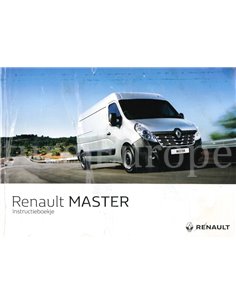 2016 RENAULT MASTER OWNERS MANUAL DUTCH