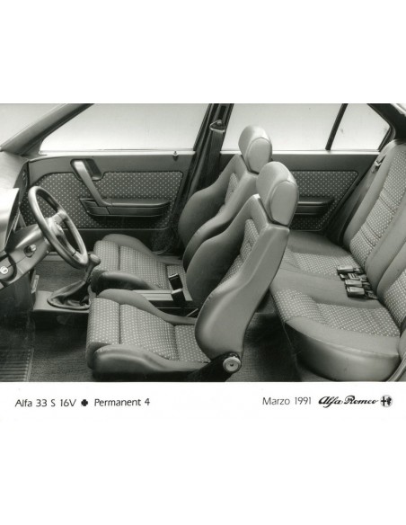 1991 ALFA ROMEO 33 S 16V QV PERMANENT 4 PERSFOTO