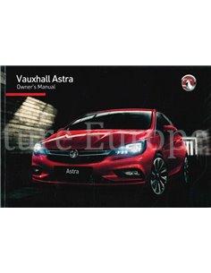 2016 VAUXHALL ASTRA OWNERS MANUAL ENGLISH
