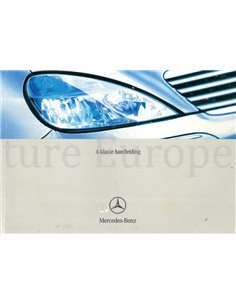 2003 MERCEDES BENZ A KLASSE BETRIEBSANLEITUNG NIEDERLÄNDISCH