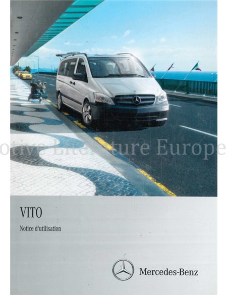 2013 MERCEDES BENZ VITO BETRIEBSANLEITUNG FRANZÖSISCH