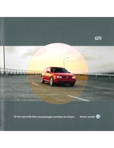 2004 VOLKSWAGEN GOLF GTI BROCHURE ENGLISH (US)