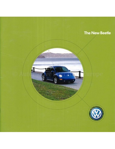 2003 VOLKSWAGEN NEW BEETLE BROCHURE ENGELS 