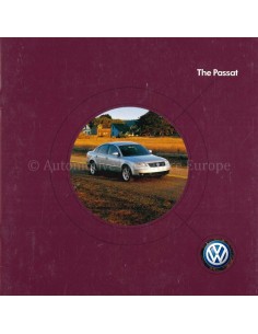 2004 VOLKSWAGEN PASSAT BROCHURE ENGLISH 