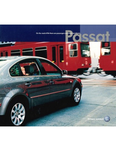 2001 VOLKSWAGEN PASSAT BROCHURE ENGELS (USA)