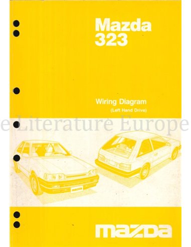 1987 MAZDA 323 SCHALTPAN ENGLISCH