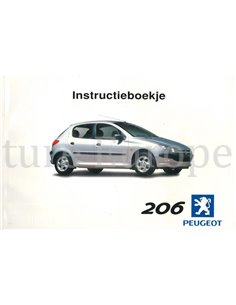 2000 PEUGEOT 206 BETRIEBSANLEITUNG NIEDERLÄNDISCH
