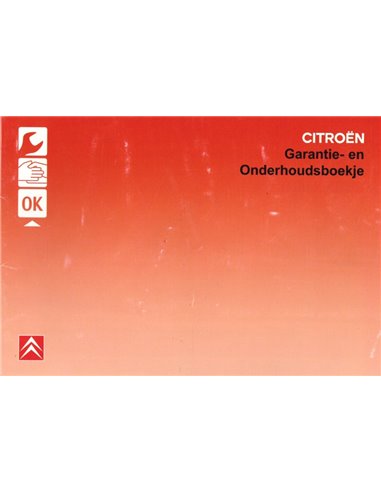 2008 CITROËN GARANTIEHEFT & WARTUNG HANDBUCH NIEDERLÄNDISCH
