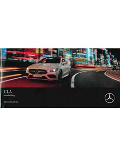 2019 MERCEDES BENZ CLA KLASSE INSTRUCTIEBOEKJE NEDERLANDS