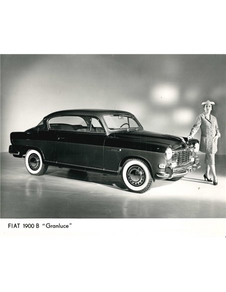 1956 FIAT 1900 B GRANLUCE PRESS PHOTO