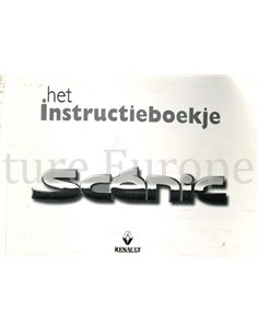 1999 RENAULT SCENIC BETRIEBSANLEITUNG NIEDERLÄNDISCH