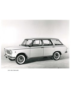 1961 FIAT 1300 FAMILIARE PRESS PHOTO