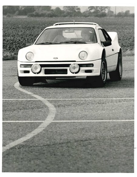 1984 FORD RS200 PERSFOTO