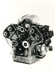 1982 MASERATI V6 BITURBO MOTOR PRESSEBILD