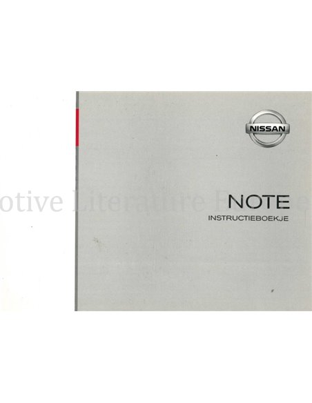 2006 NISSAN NOTE OWNERS MANUAL DUTCH