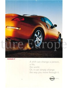 2003 NISSAN 350Z PROSPEKT ENGLISCH (USA)