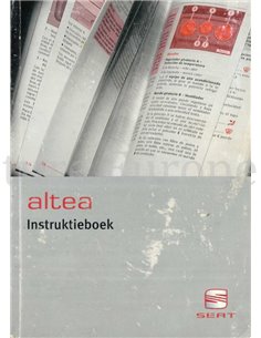 2004 SEAT ALTEA OWNERS MANUAL DUTCH