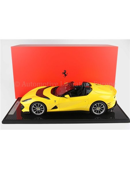 2024 FERRARI 812 COMPETIZIONE A MODENA YELLOW MODELAUTO X/20