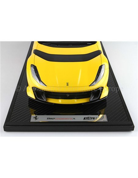 2024 FERRARI 812 COMPETIZIONE A MODENA YELLOW MODELCAR X/20