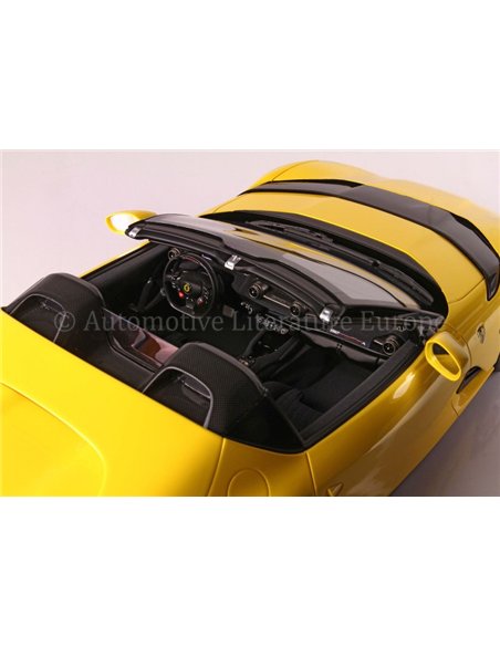 2024 FERRARI 812 COMPETIZIONE A MODENA YELLOW MODELCAR X/20